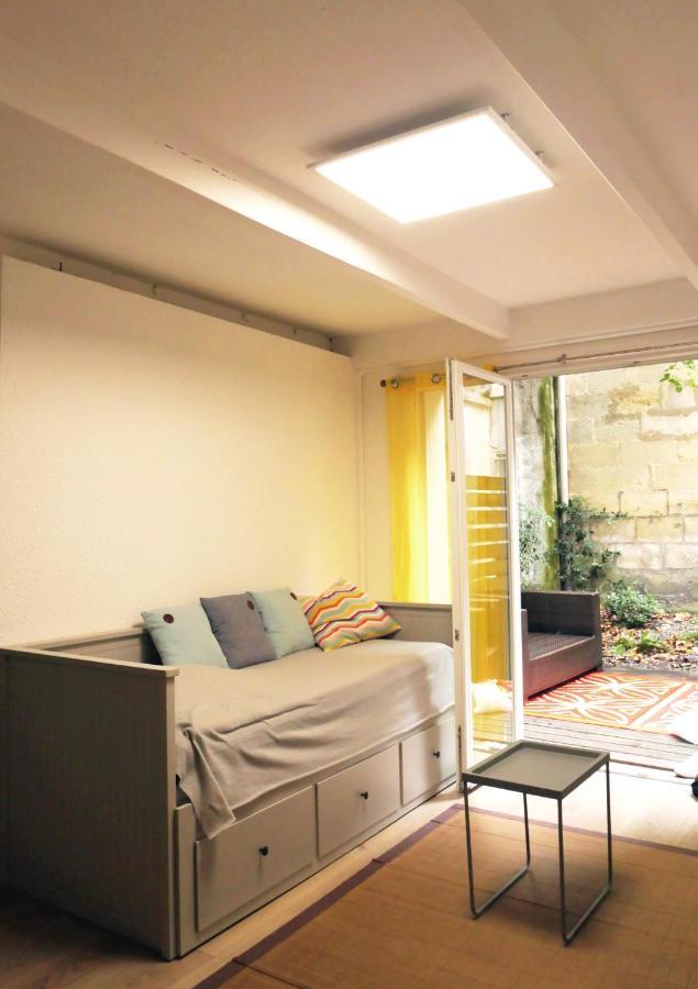 Joli T2 centre ville avec terrasse privée&patio Bordeaux Extérieur photo